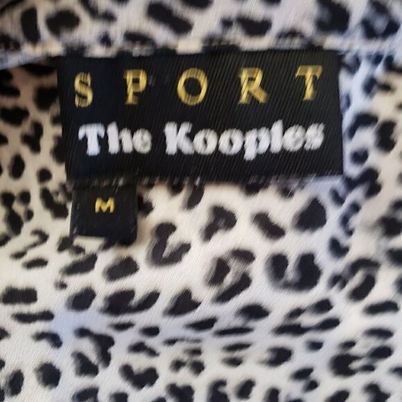 Sport the Kooples leopard print blouse M - Picture 5 of 8